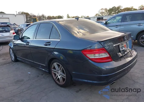 2008 Mercedes-Benz C 350 Sport из США, поврежденный, VIN WDDGF56X78R025327